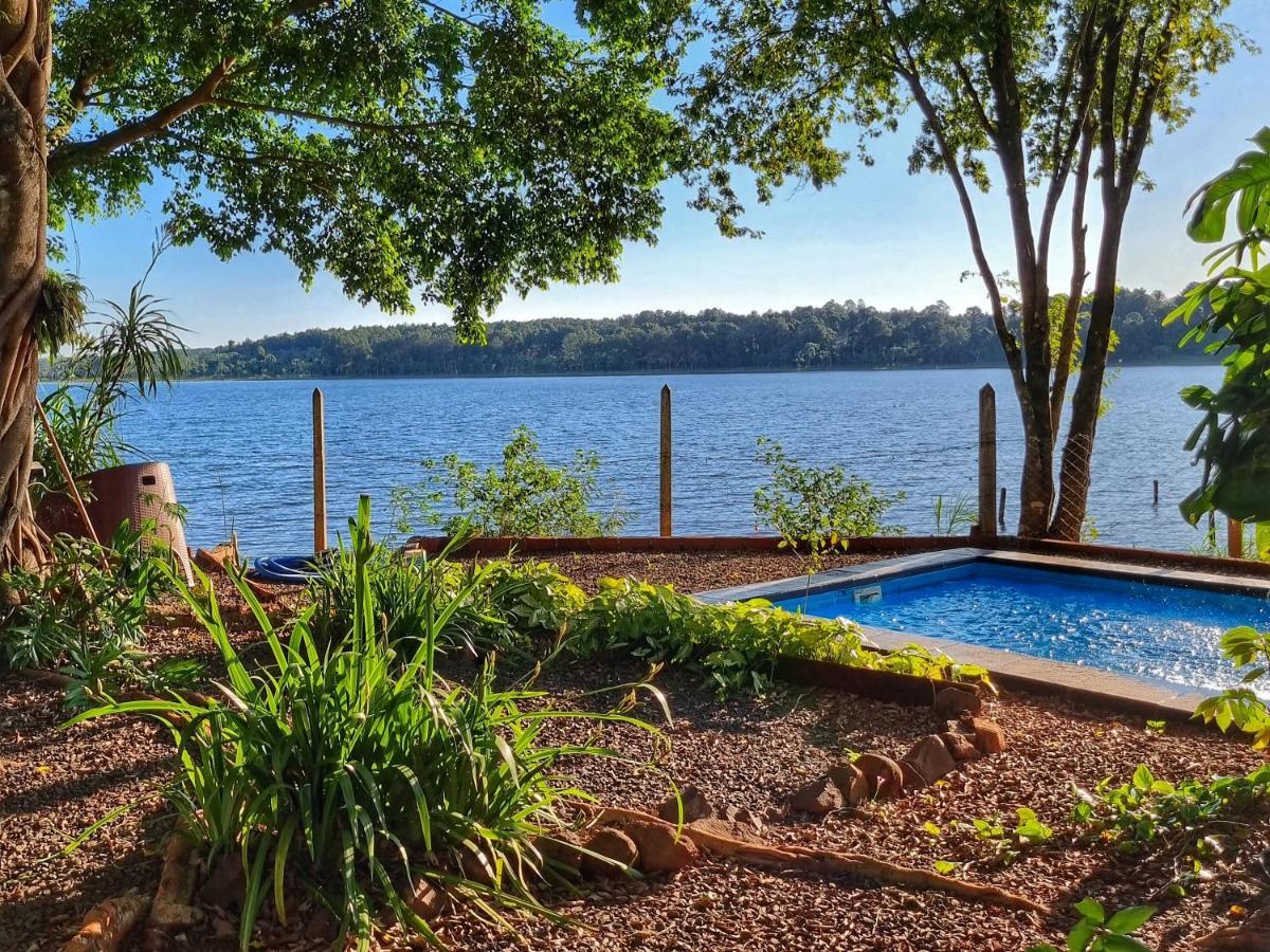 Вилла La Casa Del Lago Urugua-I Пуэрто-Игуасу Экстерьер фото